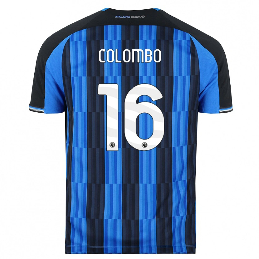 DanxenレディースWilliam Colombo#16ブルー ブラック レッドホームシャツ2026/27ジャージーユニフォーム