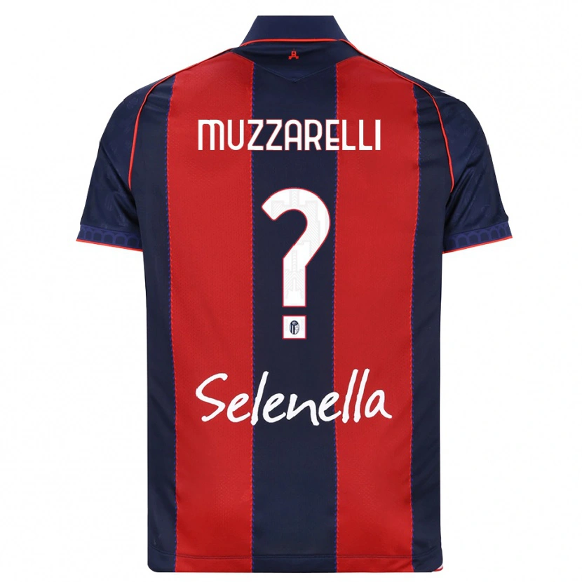DanxenレディースLorenzo Muzzarelli#0ロイヤルブルー レッド ホワイトホームシャツ2026/27ジャージーユニフォーム