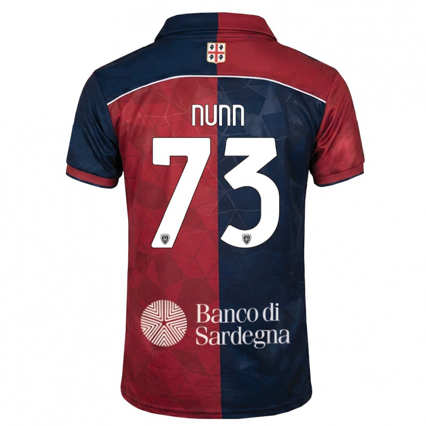 DanxenレディースJack Nunn#73バーガンディ ロイヤルブルーホームシャツ2026/27ジャージーユニフォーム