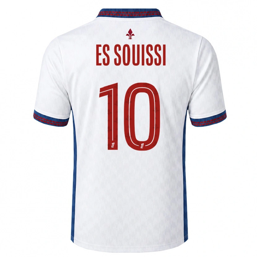 DanxenレディースYllian Es Souissi#10赤 白 青アウェイシャツ2026/27ジャージーユニフォーム