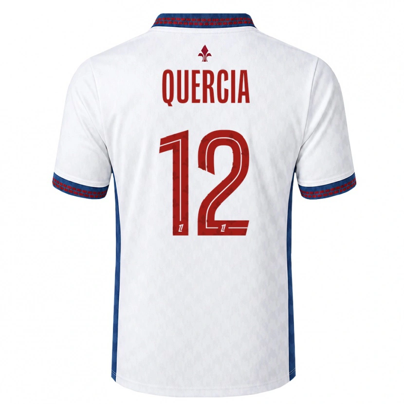 DanxenレディースLéo Quercia#12赤 白 青アウェイシャツ2026/27ジャージーユニフォーム
