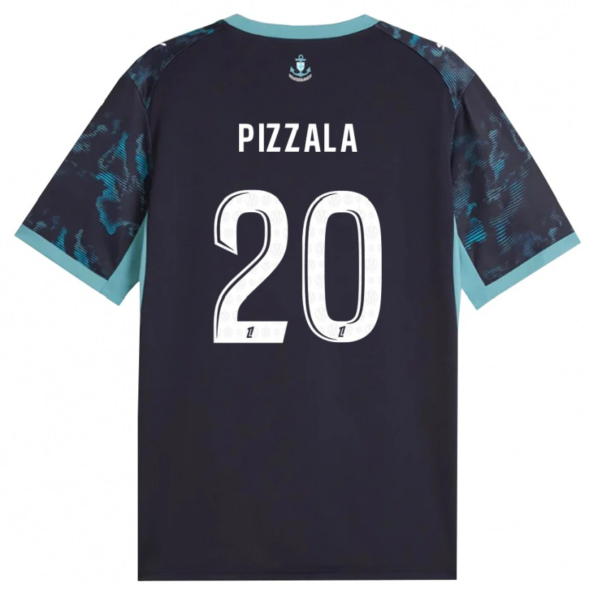Danxenレディースキャロライン・ピッツァラ#20ペールターコイズ 白 黒アウェイシャツ2026/27ジャージーユニフォーム