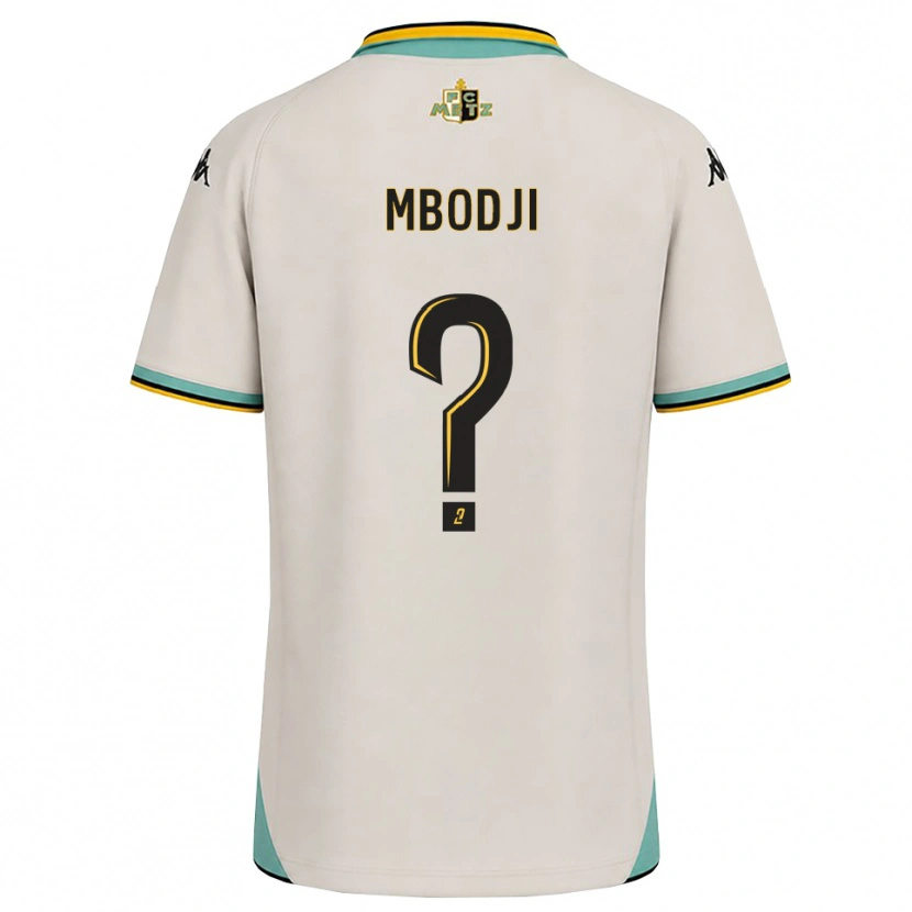 DanxenレディースAbdourahmane Mbodji#0フローラルホワイト 黒アウェイシャツ2026/27ジャージーユニフォーム