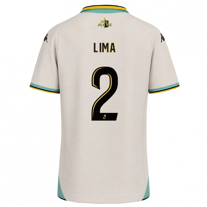 DanxenレディースEdson Lima#2フローラルホワイト 黒アウェイシャツ2026/27ジャージーユニフォーム