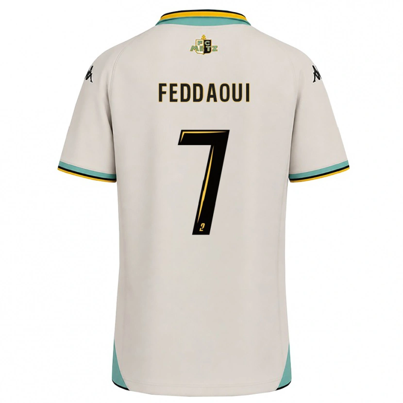 Danxenレディースレイナ・フェッダウィ#7フローラルホワイト 黒アウェイシャツ2026/27ジャージーユニフォーム
