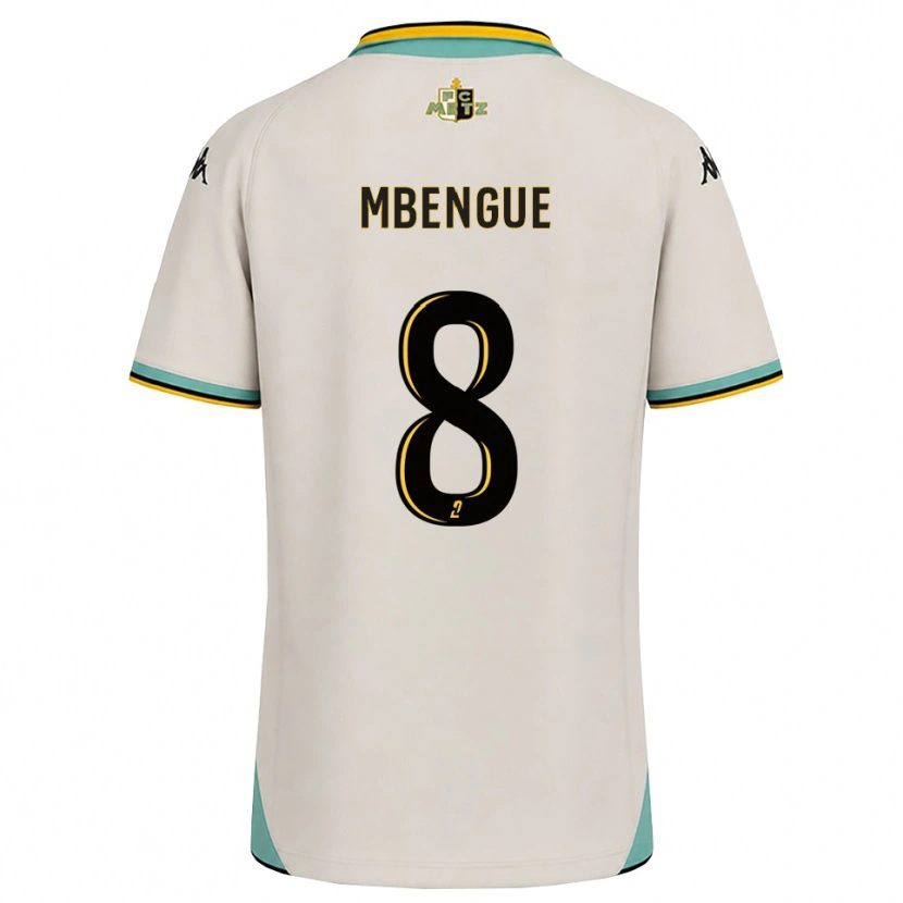 DanxenレディースSeynabou Mbengue#8フローラルホワイト 黒アウェイシャツ2026/27ジャージーユニフォーム