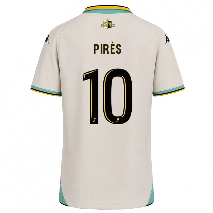 DanxenレディースThéo Pirès#10フローラルホワイト 黒アウェイシャツ2026/27ジャージーユニフォーム