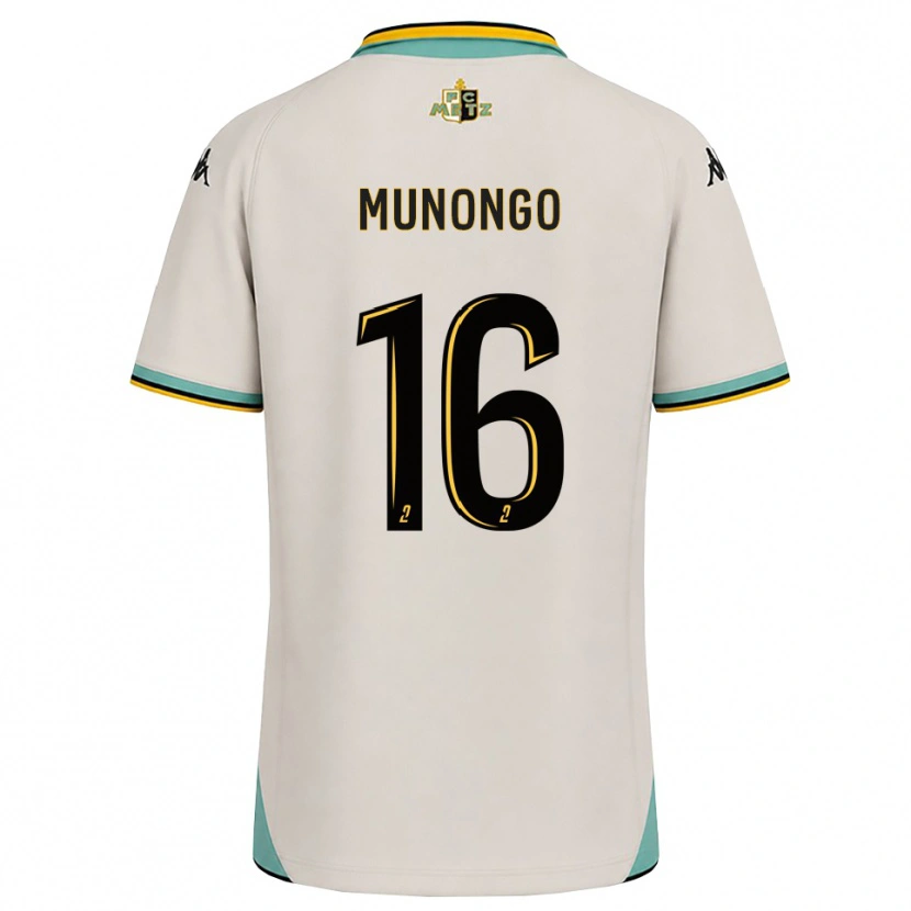 DanxenレディースGoodness Munongo#16フローラルホワイト 黒アウェイシャツ2026/27ジャージーユニフォーム