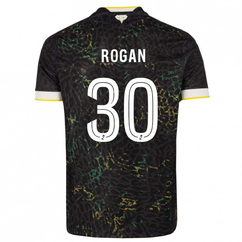DanxenレディースManja Rogan#30黒白黄アウェイシャツ2026/27ジャージーユニフォーム