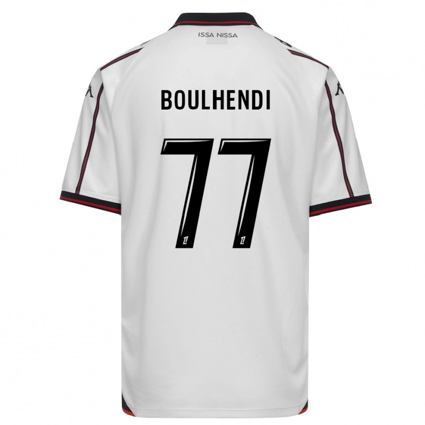 DanxenレディースTeddy Boulhendi#77黒 白アウェイシャツ2026/27ジャージーユニフォーム