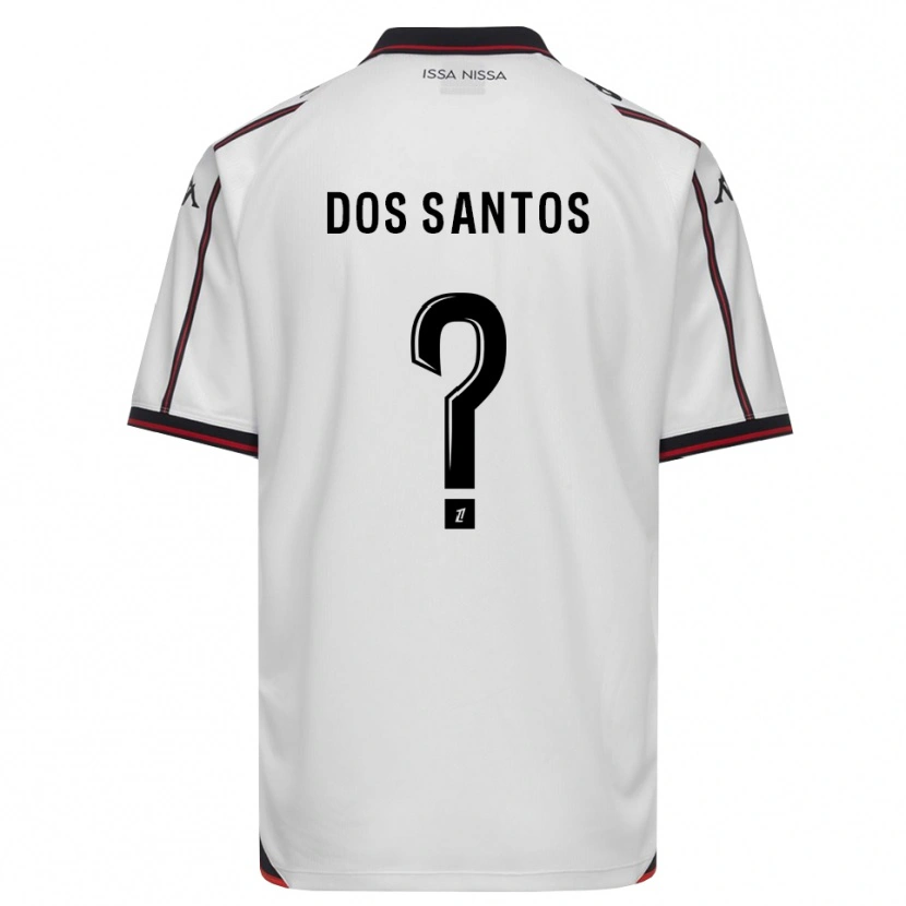 DanxenレディースJeyzi Dos Santos#0黒 白アウェイシャツ2026/27ジャージーユニフォーム