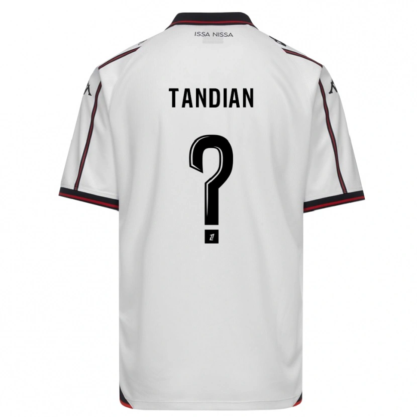 DanxenレディースElage Tandian#0黒 白アウェイシャツ2026/27ジャージーユニフォーム