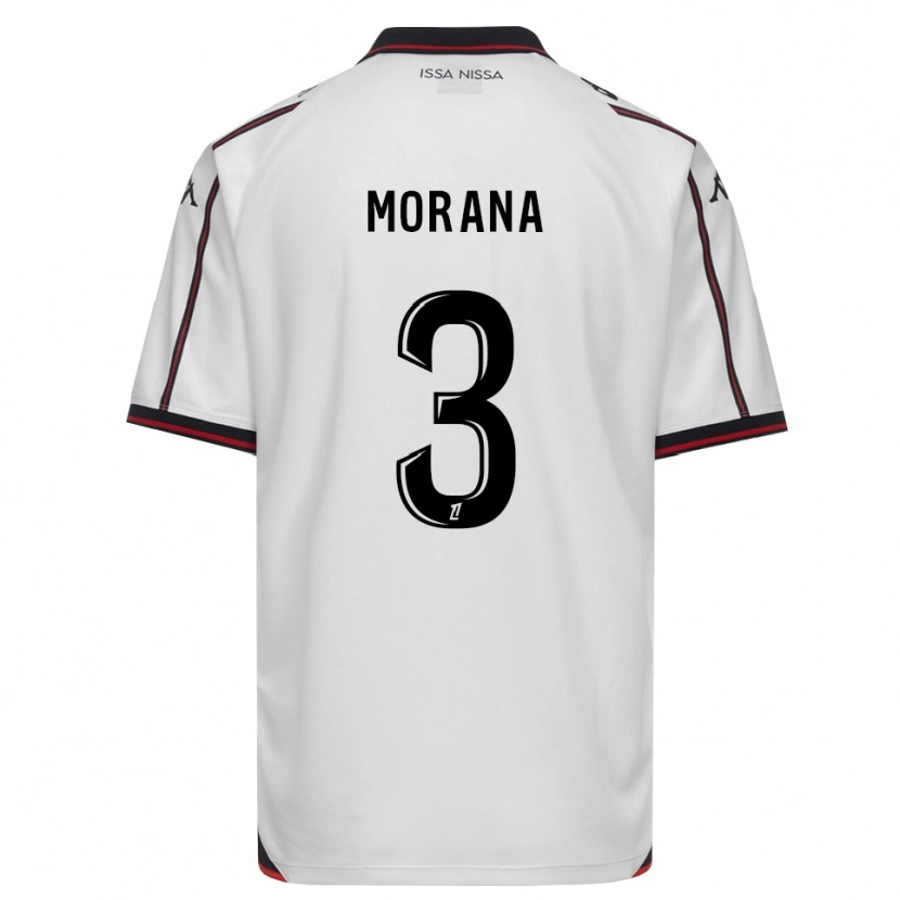 DanxenレディースDjelan Morana#3黒 白アウェイシャツ2026/27ジャージーユニフォーム