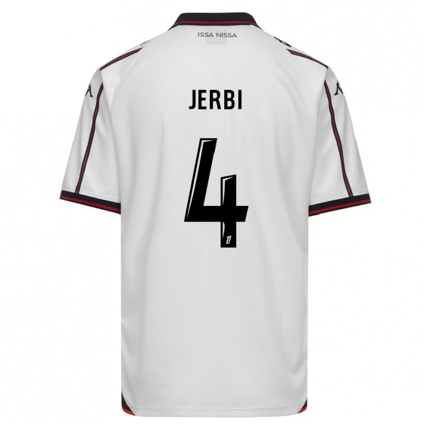 DanxenレディースRayan Jerbi#4黒 白アウェイシャツ2026/27ジャージーユニフォーム
