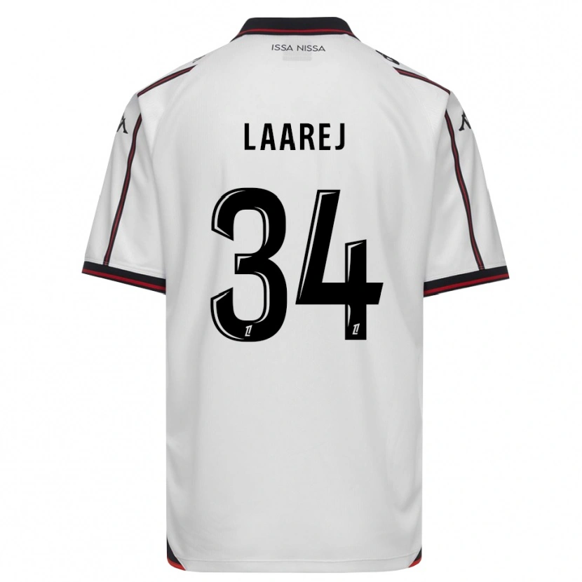 DanxenレディースNassim Laarej#34黒 白アウェイシャツ2026/27ジャージーユニフォーム