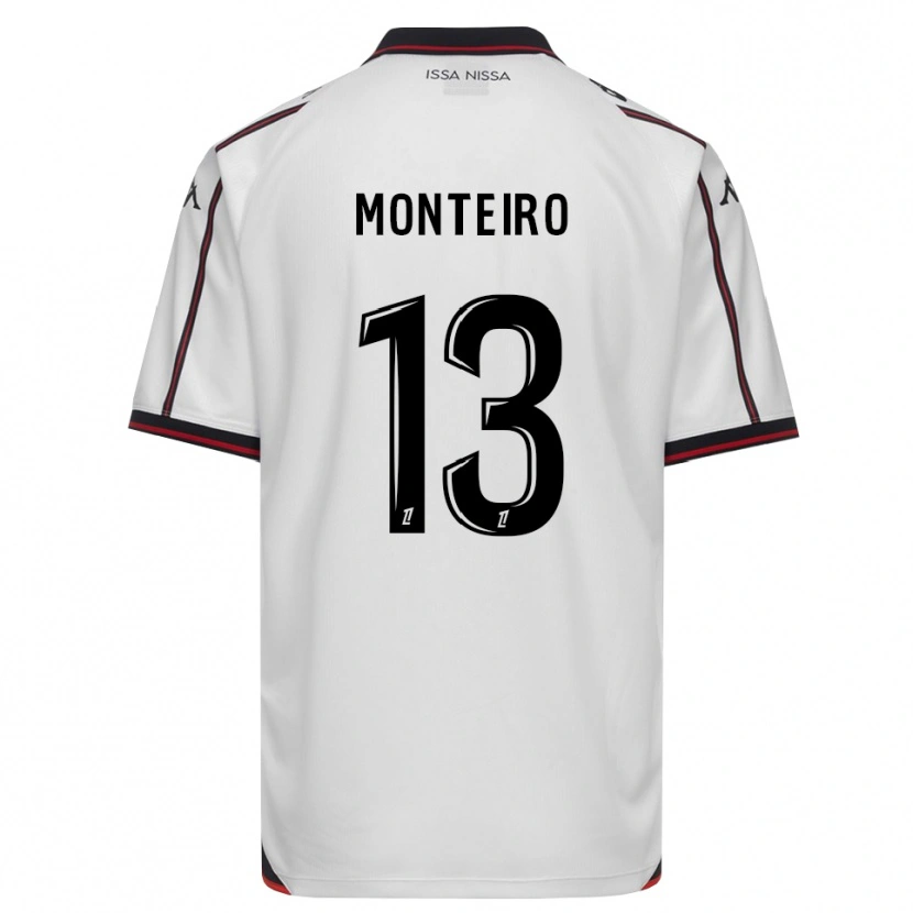 DanxenレディースLaurenzo Monteiro#13黒 白アウェイシャツ2026/27ジャージーユニフォーム