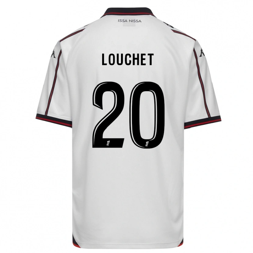 DanxenレディースTom Louchet#20黒 白アウェイシャツ2026/27ジャージーユニフォーム