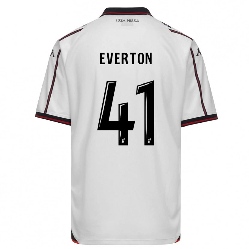 DanxenレディースEverton#41黒 白アウェイシャツ2026/27ジャージーユニフォーム