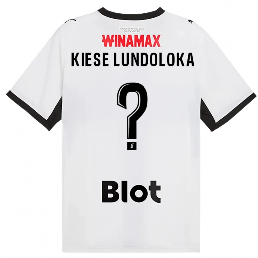 DanxenレディースJeanslor Kiese Lundoloka#0黒白赤アウェイシャツ2026/27ジャージーユニフォーム