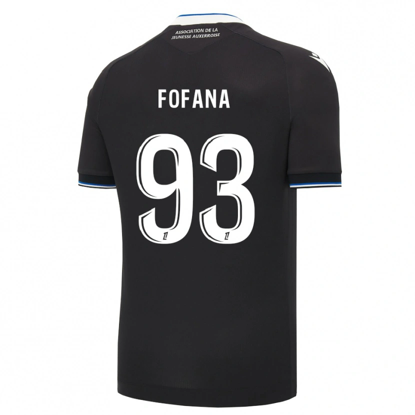 Danxenレディースセコ・フォファナ#93黒 青 白アウェイシャツ2026/27ジャージーユニフォーム