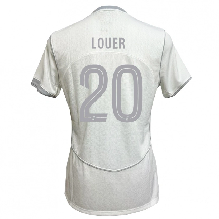 DanxenレディースMarius Louër#20白 グレーアウェイシャツ2026/27ジャージーユニフォーム