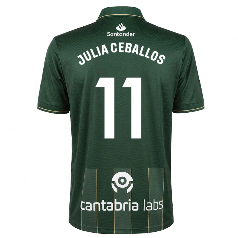DanxenレディースJulia Ceballos Carrancio#11ダークスレートグレー 白アウェイシャツ2026/27ジャージーユニフォーム