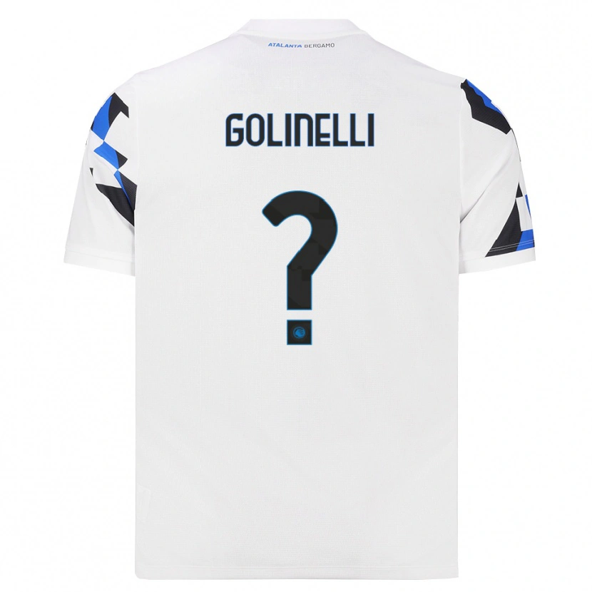 DanxenレディースMartino Golinelli#0ホワイト レッドブルーアウェイシャツ2026/27ジャージーユニフォーム