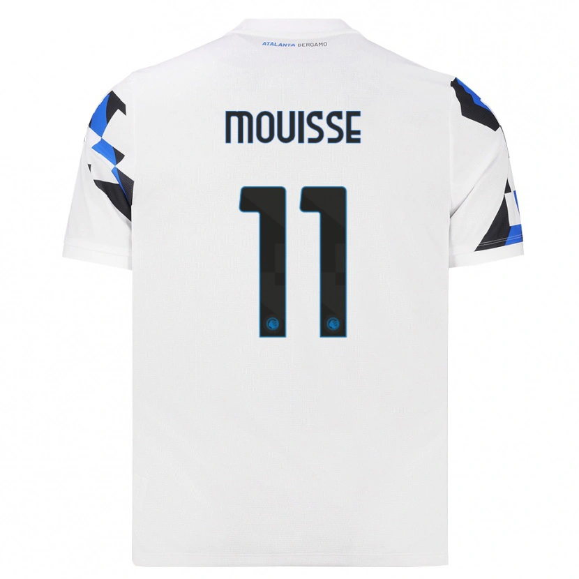 DanxenレディースGiuseppe Mouisse#11ホワイト レッドブルーアウェイシャツ2026/27ジャージーユニフォーム