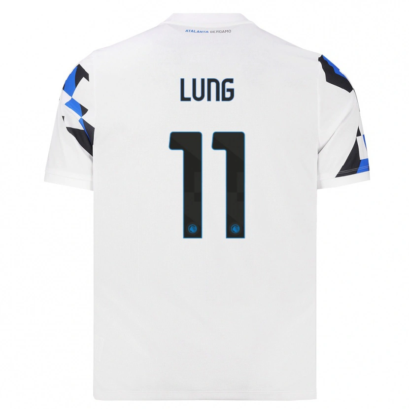 DanxenレディースMatia Lung#11ホワイト レッドブルーアウェイシャツ2026/27ジャージーユニフォーム