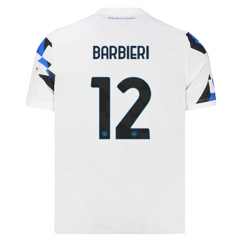 DanxenレディースAlessandro Barbieri#12ホワイト レッドブルーアウェイシャツ2026/27ジャージーユニフォーム