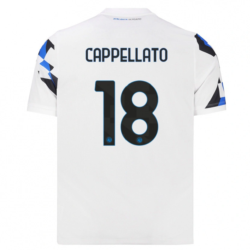 DanxenレディースNicola Cappellato#18ホワイト レッドブルーアウェイシャツ2026/27ジャージーユニフォーム
