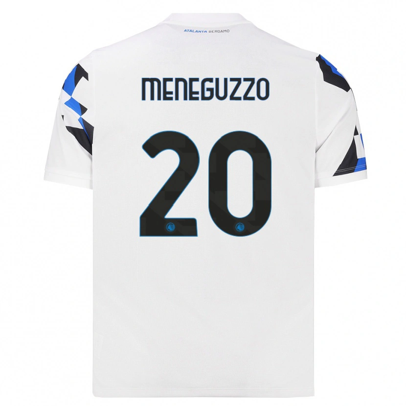DanxenレディースDavide Meneguzzo#20ホワイト レッドブルーアウェイシャツ2026/27ジャージーユニフォーム