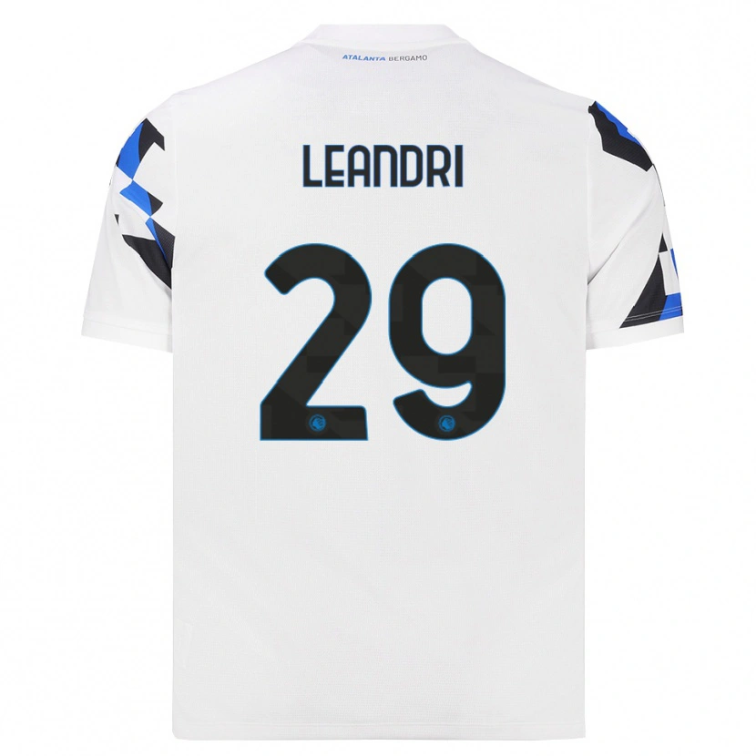 DanxenレディースMarco Leandri#29ホワイト レッドブルーアウェイシャツ2026/27ジャージーユニフォーム