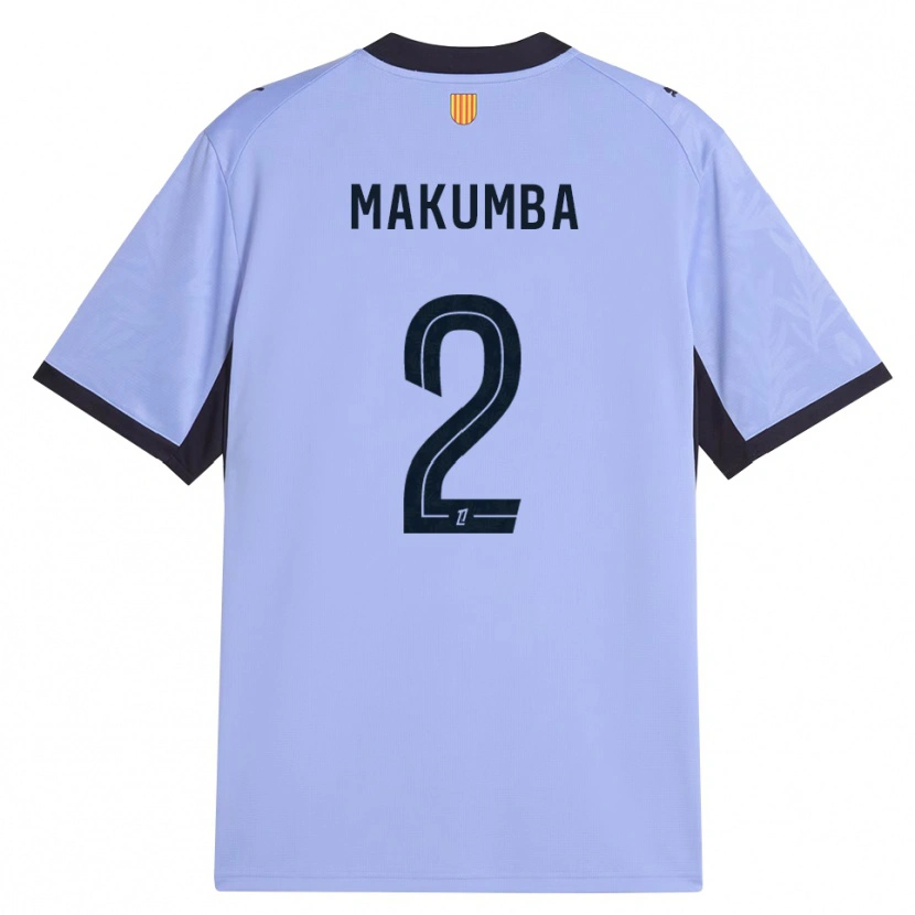 DanxenレディースEnzo Makumba#2ラベンダー 黒サードユニフォームシャツ2026/27ジャージーユニフォーム