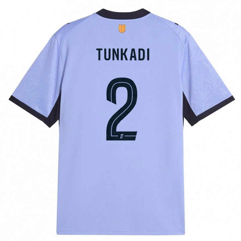 DanxenレディースAlexandre Tunkadi#2ラベンダー 黒サードユニフォームシャツ2026/27ジャージーユニフォーム