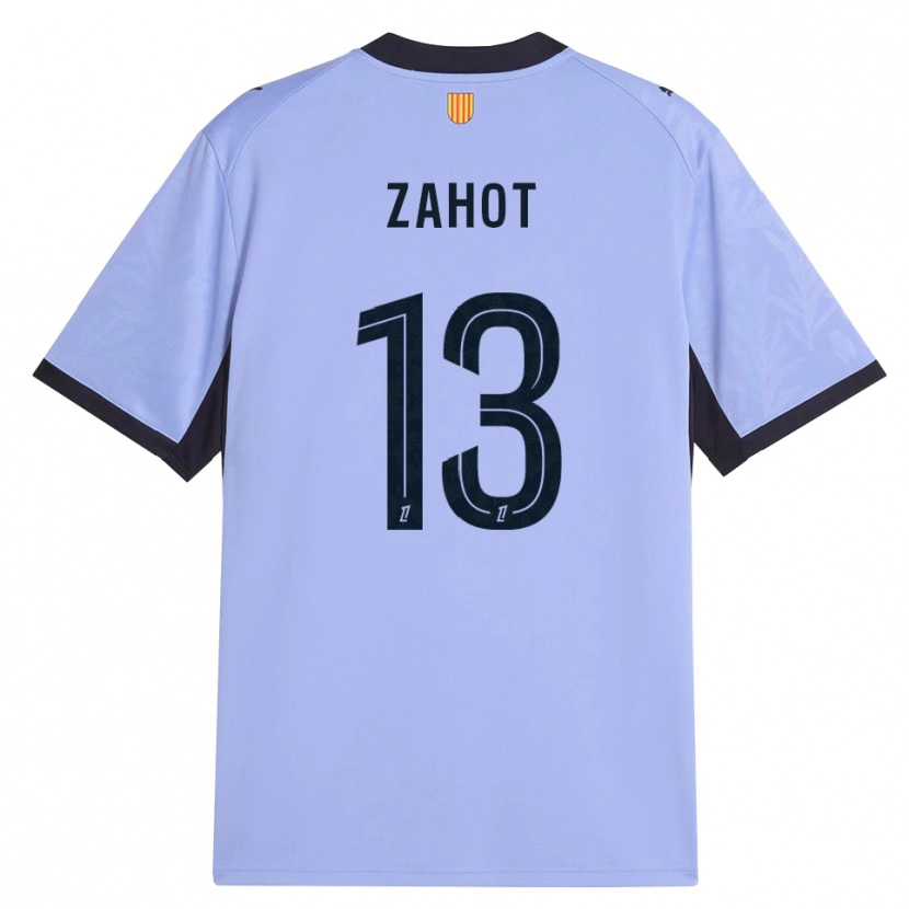 Danxenレディースサラ・ザホット#13ラベンダー 黒サードユニフォームシャツ2026/27ジャージーユニフォーム