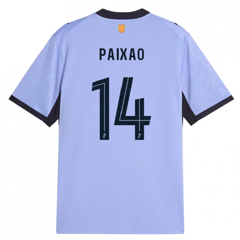 Danxenレディースイゴール・パイシャオン#14ラベンダー 黒サードユニフォームシャツ2026/27ジャージーユニフォーム