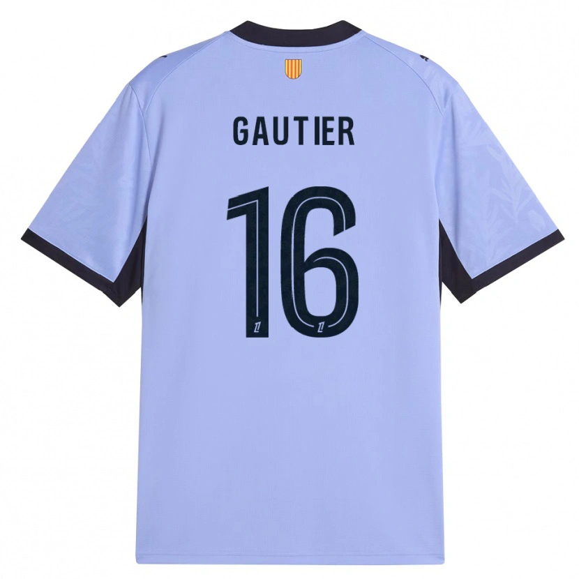 DanxenレディースElisa Gautier#16ラベンダー 黒サードユニフォームシャツ2026/27ジャージーユニフォーム
