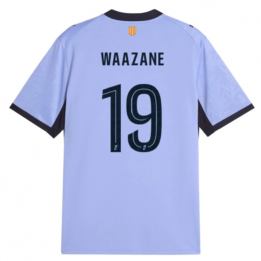 DanxenレディースJassim Waazane#19ラベンダー 黒サードユニフォームシャツ2026/27ジャージーユニフォーム