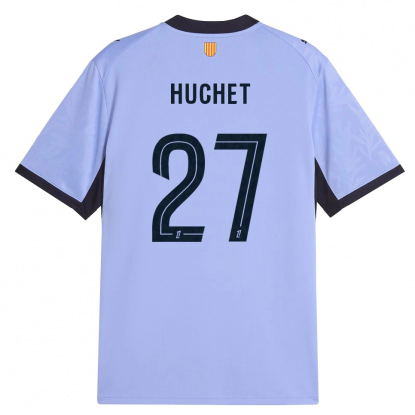 Danxenレディースサラ・ユシェ#27ラベンダー 黒サードユニフォームシャツ2026/27ジャージーユニフォーム
