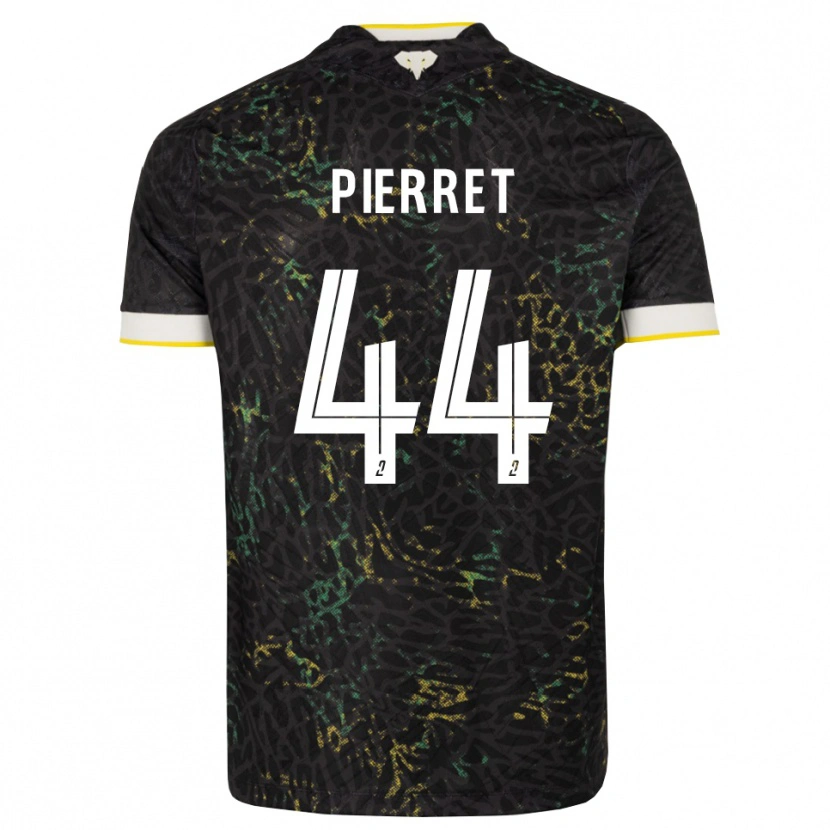 DanxenレディースBalthazar Pierret#44黒白黄アウェイシャツ2026/27ジャージーユニフォーム