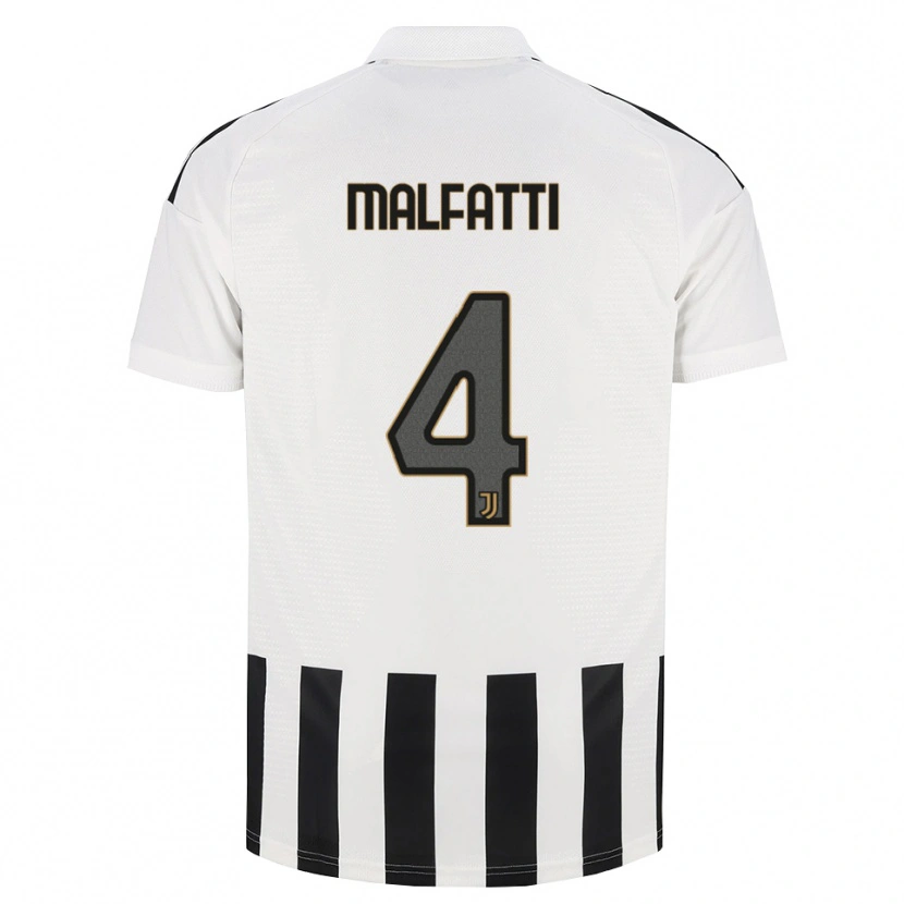 DanxenキッズTiago Malfatti#4ブラック ホワイト ブラウンホームシャツ2026/27ジャージーユニフォーム