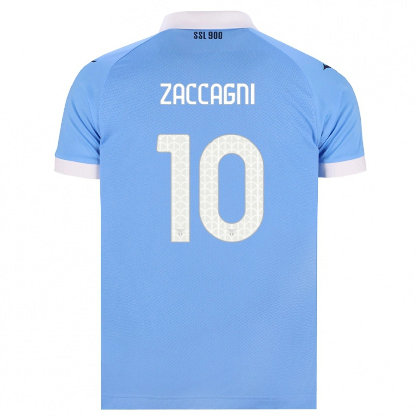 Danxenキッズマッティア・ザッカーニ#10スカイブルー ブラック ホワイトホームシャツ2026/27ジャージーユニフォーム