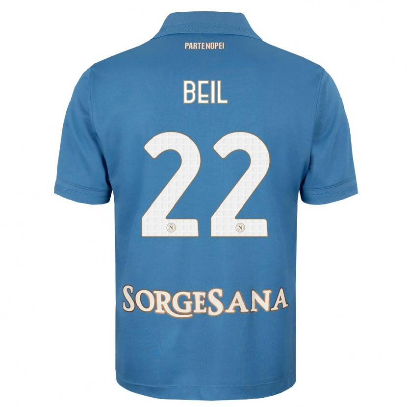 DanxenキッズVivien Beil#22ヘイズブルー ホワイトホームシャツ2026/27ジャージーユニフォーム