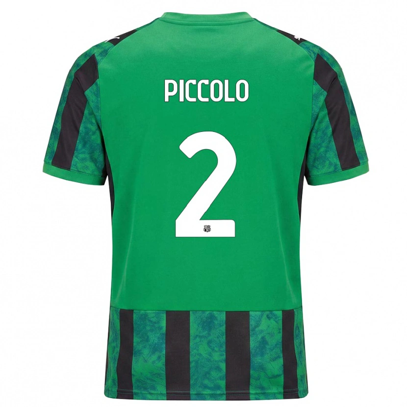 DanxenキッズPeter Piccolo#2グリーン ブラック ホワイトホームシャツ2026/27ジャージーユニフォーム