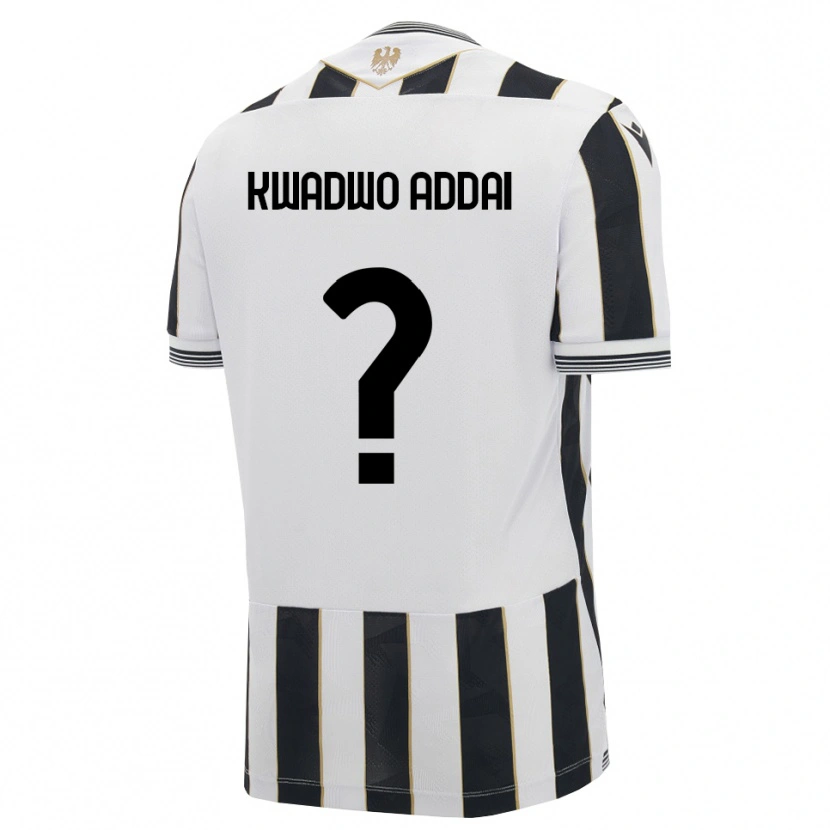 DanxenキッズKelly Kwadwo Addai#0ブラック ホワイト ピンクホームシャツ2026/27ジャージーユニフォーム