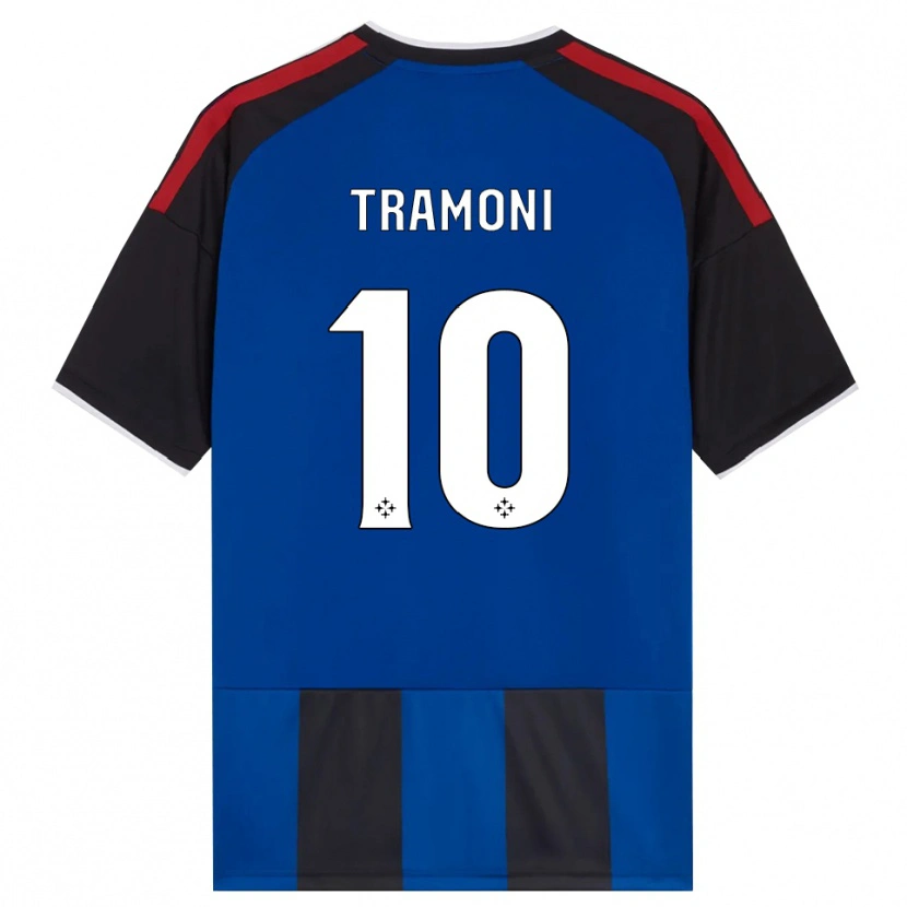 DanxenキッズMatteo Tramoni#10ブラック レッド ホワイト ブルーホームシャツ2026/27ジャージーユニフォーム