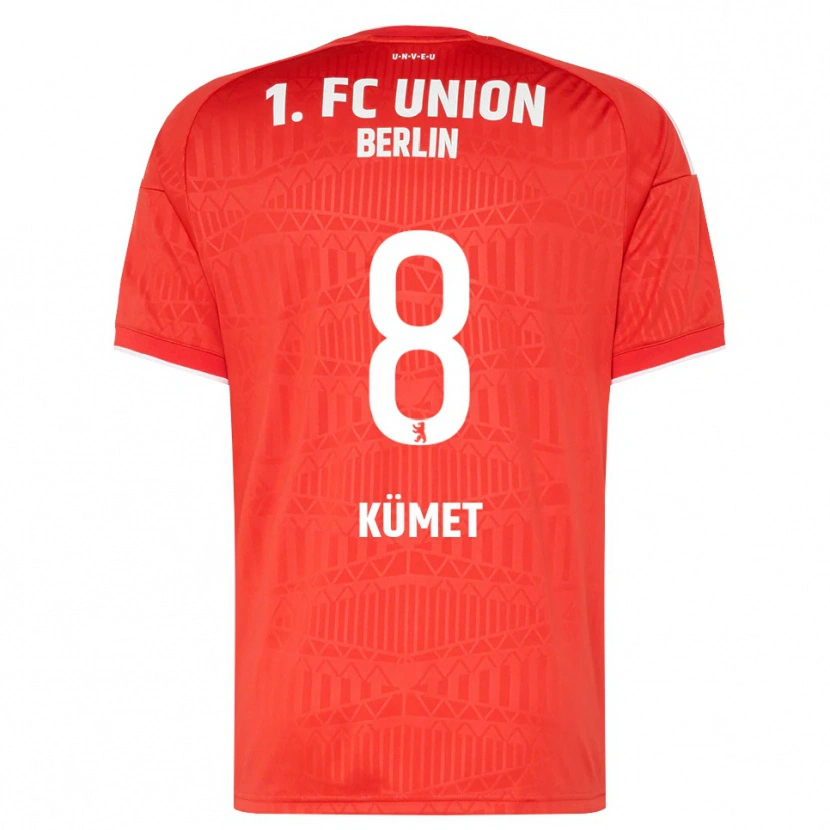 DanxenキッズHewal Kümet#8レッド ホワイトホームシャツ2026/27ジャージーユニフォーム