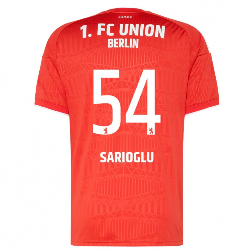 DanxenキッズDefne Sarıoğlu#54レッド ホワイトホームシャツ2026/27ジャージーユニフォーム