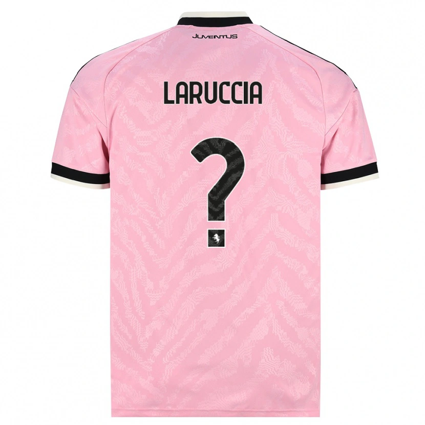 DanxenキッズChristian Laruccia#0ピンク ブラックアウェイシャツ2026/27ジャージーユニフォーム